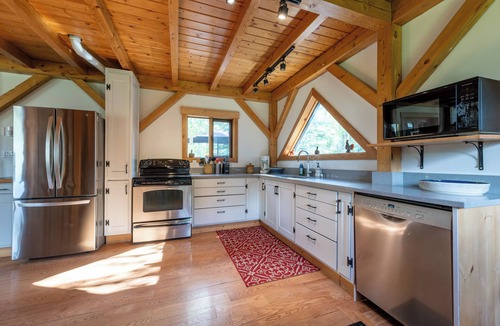 Blaeberry House | Post and Beam Country home on 40 Acres of land in the Blaeberry Valley, Golden.