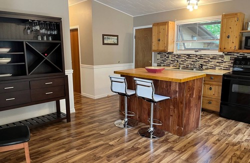 Candle Lake House | Privacy galore! Beautiful lake home nestled in the forest, near all amenities:-)