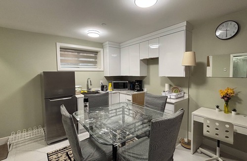 Hastings Apartment | Private Bachelor Suite Close to Downtown, Walking Distance to PNE, Playland,