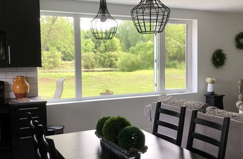 Otterville Cottage | Private country suite on pond located In Amish country. Only 5 min from Norwich