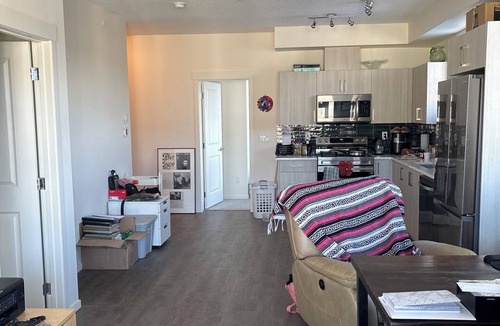 Southeast Calgary Condo | Private room in new condo with Large Washroom, Kitchen, Living Room and Balconey