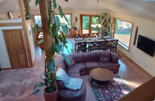 Lake Cowichan Villa | Private, Secluded Cowichan Riverfront Home