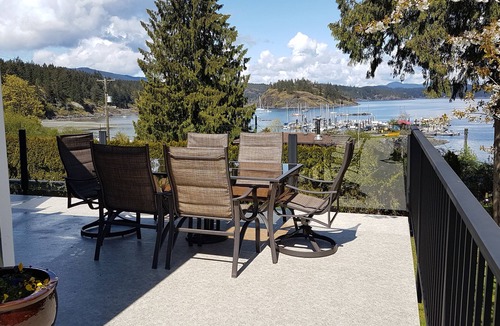 Heriot Bay House | Private view home, Quadra Island