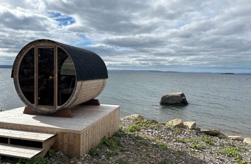 Richmond County House | Private Waterfront Luxury on the Bras D'Or Lake with Hot Tub and Barrel Sauna