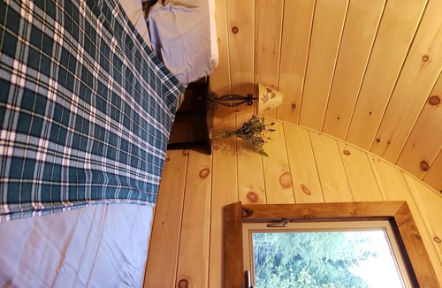 Englishtown Cabin | Puffin Pod Hike-In Sleeping Pod at Sally's Brook Off-Grid Luxury Cabins