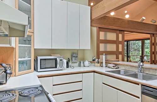 Tuwanek Cottage | Quiet Hidden Creekside Home Steps to Sechelt Inlet