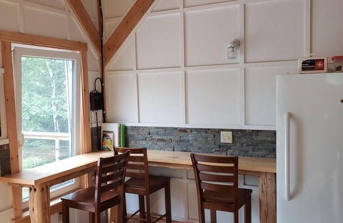 Englishtown Cabin | Raven's Roost Hike-in Sleeping Cabin at Sally's Brook Off-Grid Luxury Cabins