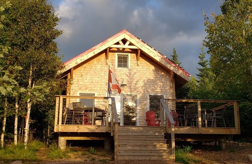 Englishtown Cabin | Raven's Roost Hike-in Sleeping Cabin at Sally's Brook Off-Grid Luxury Cabins