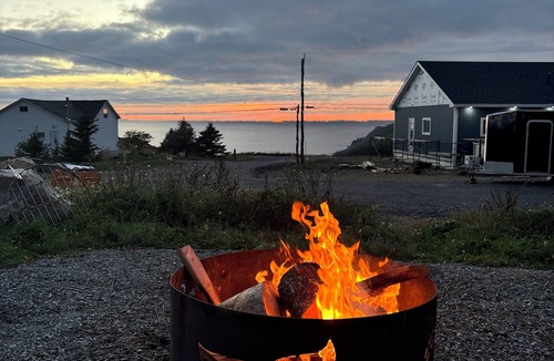 Twillingate Cottage | Red Jellybean: Great ocean views and sunsets a short walk to town
