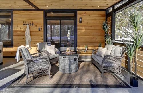 Lac-Superieur Ski Chalet | Refuge Tremblant Spa Ski 11min
