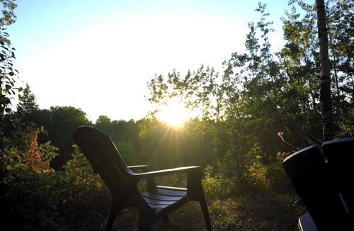 Sherwood Park Cabin | Rustic Cabin with glamour. Private, mature trees & close to provincial park