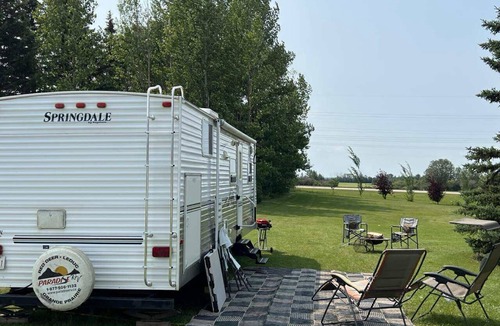 Red Deer RV Rental | RV Camping on 2.5 acres - only 3 minutes from South Red Deer
