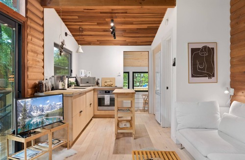 Washago Cabin | Scandinavian Riverfront Cabin Muskoka