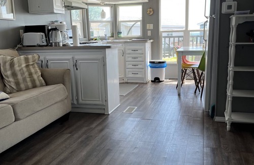 Sherkston Cottage | Sherkston Shores Resort - full water view, large private lot, huge covered deck!