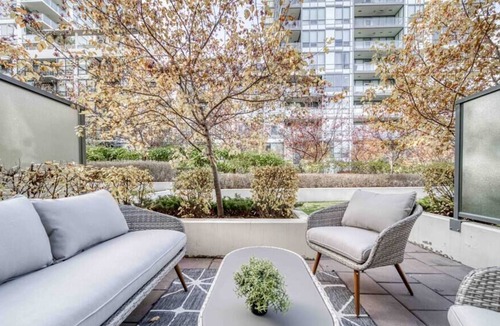 Bow Riverfront Condo | Side-by-Side 2BR Walkout Condo in Eau Claire with UG Parking