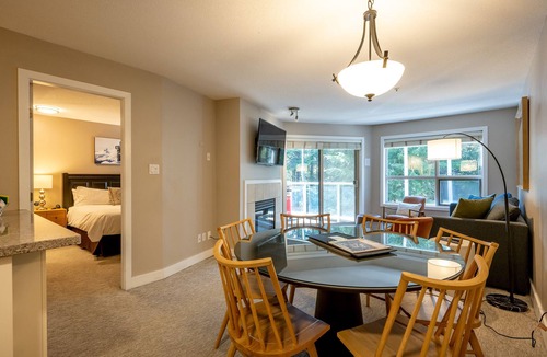 Upper Village Condo | Ski-in/out | Pool, hot tub, gym | BBQ | Fireplace