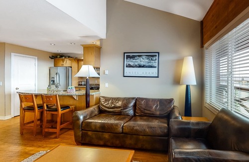 Big White Ski Resort Condo | Ski-In/Out Two-Story Condo w/Free WiFi, Balcony, Private Hot Tub, Gas Fireplace