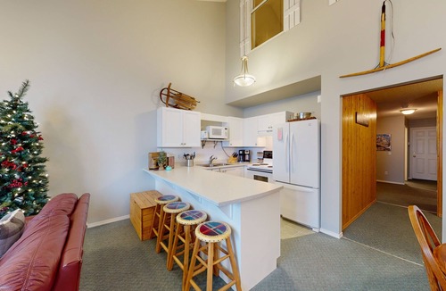 Big White Ski Resort Condo | Ski-in/Ski-out Condo with Fireplace, Free WiFi & Shared Hot Tub