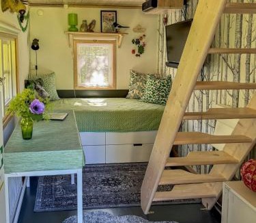 Lilla Edet House | Small Cabin With Outdoor Kitchen By Forest Stream