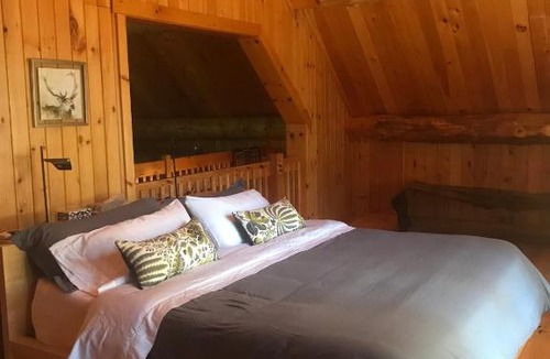 Lac-Saguay House | SPA Chalet Bois Round, Lac Ruisseau et Montagne