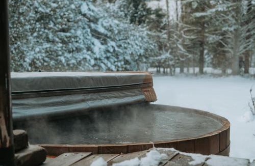 Potton Ski Chalet | Spa Scandinave - Les Balancoires