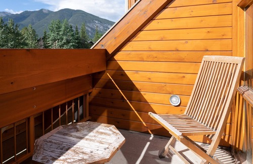 Banff Condo | Spacious Condo with Balcony | Grotto Style + Sauna