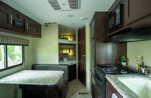 Miller Lake House | Spacious Sportsman RV | Luxury Glamping by Grotto