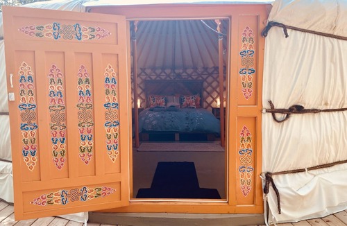 Lakeside House | Stay in an Authentic Mongolian Yurt with Private Hot Tub