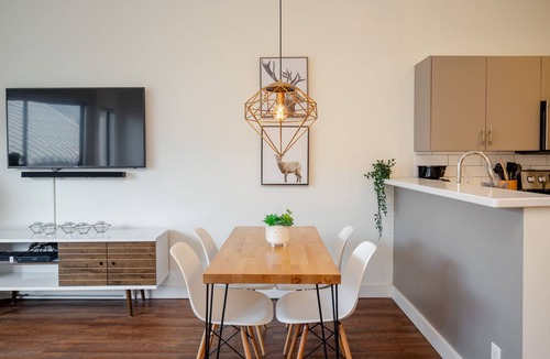 Village North Condo | Studio | Market Pavilion | Private Balcony | Common Area Hot Tub | AC | Village Location | Parking