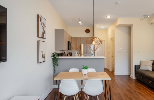 Village North Condo | Studio | Market Pavilion | Private Balcony | Common Area Hot Tub | AC | Village Location | Parking