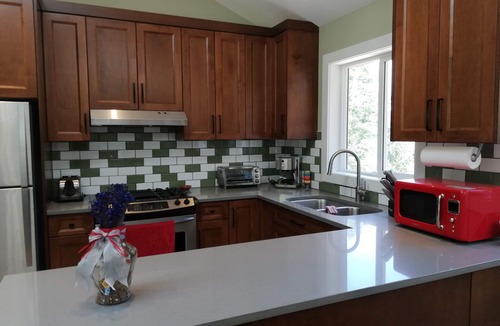 Pender Island House | Stunning new 760 sf cottage with all amenities and serenity to spare.