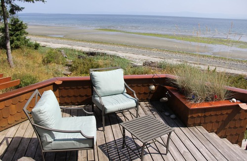 Regional District of Nanaimo House | Stunning Ocean View from Your Private Hot Tub, Qualicum Bay