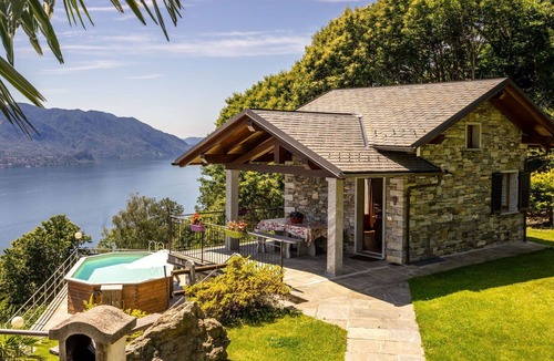 Trarego Viggiona House | Stunning private villa for 4 people with private pool, WIFI, TV and terrace