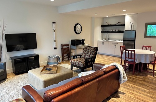 Central Okanagan Apartment | Stunning views of Kalamalka and Wood Lake!