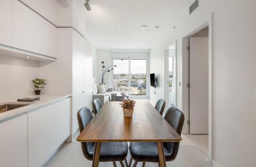 Mount Pleasant Apartment | Stylish 2BR Retreat with Parking and Gym in Olympic Village