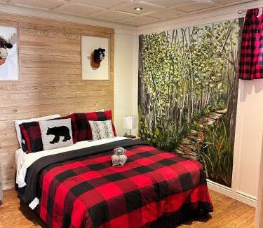 Saint Fulgence Apartment | Suite 3 Flèche du fjord vue Saguenay Mont Valin