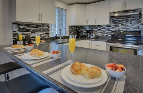 Lac-Superieur Ski Chalet | Summer Promo Waterfront Cabin Spa trails boat fish