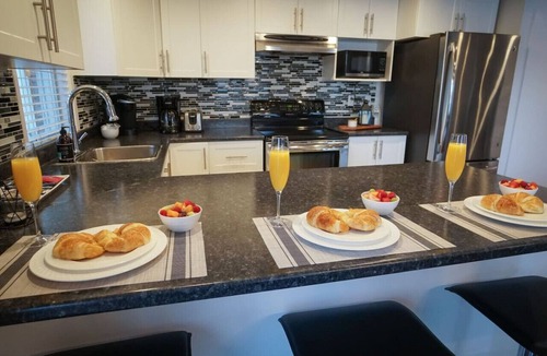 Lac-Superieur Ski Chalet | Summer Promo Waterfront Cabin Spa trails boat fish