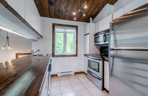 Stoneham Apartment | Superb condo facing Stoneham ski slopes!