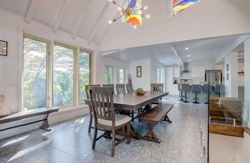 Saint-Leonard-d'Aston Ski Chalet | Swimming pool - Riverside - Spa - Les berges du