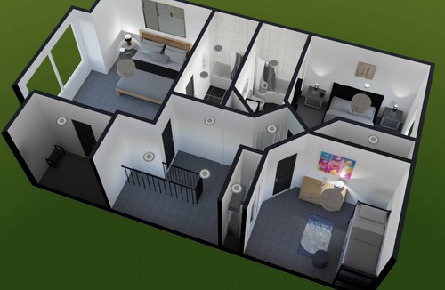 Snow Pine Estates Apartment | The Bear Cave-Brand New w/Amazing Views & Hot Tub