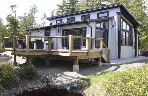 Tofino House | The Getaway, A contemporary home on private 2 acre waterfront property.