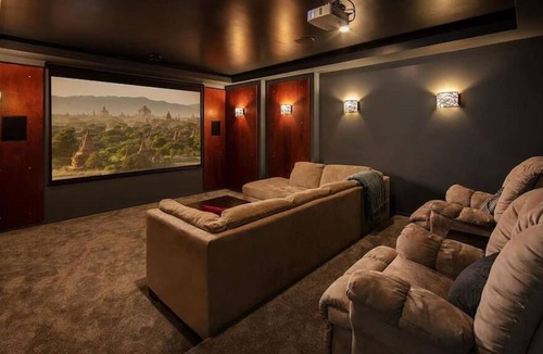 Southwest Mission Villa | The Infinity Villa | No Service Fees | Theatre