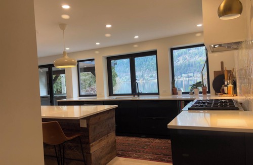 Nelson House | The LAKE HOUSE on Kootenay Lake-Private Sandy Lakefront Beach