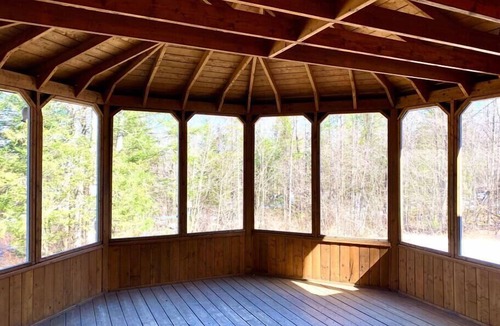 Saint-Etienne-De-Bolto Ski Chalet | The Natura Eastman -20 people with spa-4 acres