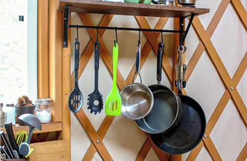 Blaeberry Cabin | The Off-Grid Green Yurt in the Wood