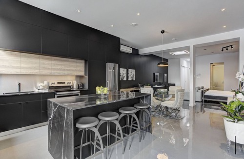 Pointe-Saint-Charles Apartment | THE YANG | One-Bedroom Loft w.Terrace