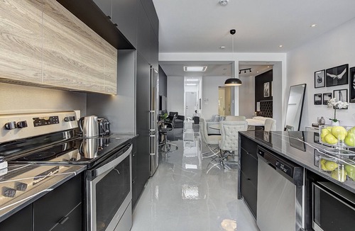Pointe-Saint-Charles Apartment | THE YANG | One-Bedroom Loft w.Terrace