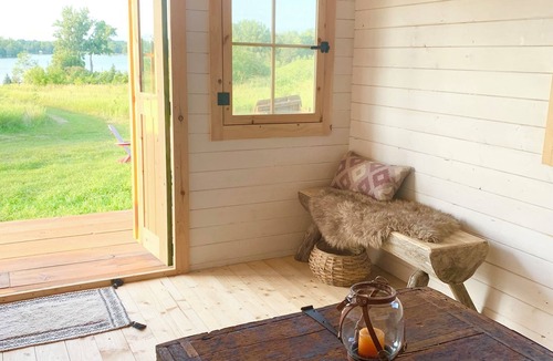 Quinte West Cabin | Tiny Oaks CabinnnCozy and private with sleeping loft, walking distance to lake!
