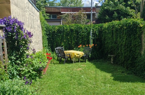 Plateau Mont Royal Apartment | Town house with garden in the center of Plateau Mont-Royal